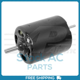 New A/C Blower Motor 12 Volts 2 Speed CW Motor With Shaft 5/16