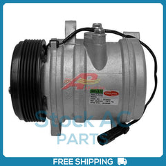 New Compressor for OE Delphi SP10  105mm 6 Groove Clutch 12V