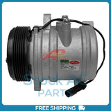 New Compressor for OE Delphi SP10  105mm 6 Groove Clutch 12V