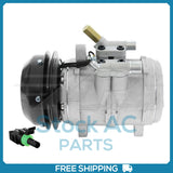 New Compressor for Alternative Denso 6E171  146mm Single Groove Clutch 12V