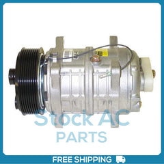 New Compressor for Alternative Seltec TM15HD  123mm 8 Groove Clutch 24V