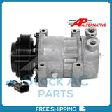New Compressor for AP Series SD7H15SPRHD  125mm 6 Groove SHD Clutch 12V
