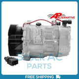 New Compressor for Alternative SD7V16  119mm 6 Groove Clutch 12V