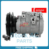 New Compressor for Original Denso 10S17C Body with 1 Groove Clutch 24V