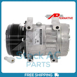 New Compressor for Alternative SD7H15  120mm 6 Groove Clutch 12V