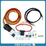 A/C Condenser Fan for 195° Temperature Sensor with Relay Harness
