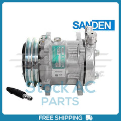 New Compressor for OE Sanden SD5H09  125mm 2 Groove Clutch 24V