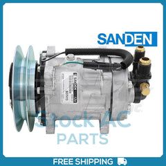 New Compressor for OE Sanden SD508  158mm 1 Groove Clutch 12V