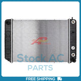 New Radiator for Tank Aluminum Core without Sensor Port Plastic
