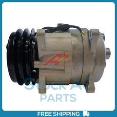 Compressor for V5  Ear Mount 2 Groove Clutch Horizontal Tube ORing 12 Volt