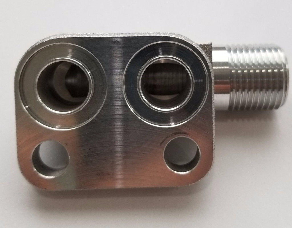 NEW OEM A/C High Side Compressor 10P08 Manifold Discharge Fittings - CM403017