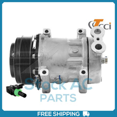 New Compressor for OE Sanden  125mm 6 Groove Clutch 12V
