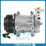 New Compressor for OE Sanden  125mm 6 Groove Clutch 12V