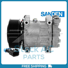 New Compressor for OE Sanden SD7H15SPRHD  126mm 10 Groove Clutch 12V