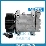 New Compressor for OE Sanden SD7H15SPRHD  126mm 10 Groove Clutch 12V