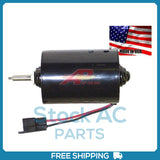 New A/C Blower Motor for Heavy Duty 12 Volts Single Speed 2 Wire With Shaft 5/16