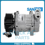 New Compressor for OE Sanden SD7HDC15  126mm 10 Groove SHD Clutch 12V