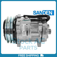 New Compressor for OE Sanden SD7H15HD  132mm 2 Groove Clutch  12V