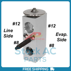 A/C Expansion Valve for Dodge Minivan, Front