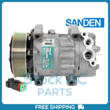 New Compressor for OE Sanden SD7H15  119mm 8 Groove Clutch 24V OE#1376998