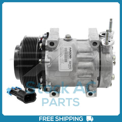 New Compressor for OE Sanden SD7H15  125mm 8 Groove Clutch 12V
