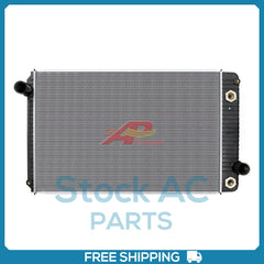 New Radiator for Tank/Aluminum Core w/ Oil Co International/Navistar Plastic