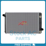 New Radiator for Tank/Aluminum Core w/ Oil Co International/Navistar Plastic