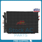New A/C Condenser for John Deere with Dual Oil Cooler OE# RE63881