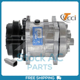 New Compressor for OE TCCI SD5H11  125mm 4 Groove Clutch 12V OE#7023584