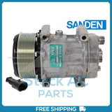 New Compressor for OE Sanden SD7H15  123mm 10 Groove Clutch 12V