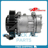 New Compressor for AP Series SD7H15  180mm 8 Groove Clutch 12V