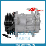 New Compressor for Alternative SD7H15  134mm 2 Groove Clutch 12V