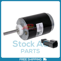 New A/C Blower Motor 12 Volts Single Speed 2 Wire OE# 1741496