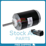 New A/C Blower Motor 12 Volts Single Speed 2 Wire OE# 1741496
