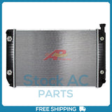 New Radiator for Tank/Aluminum Core with 2 Oil Coolers Plastic