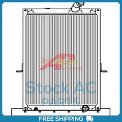 New Radiator for with Oil Cooler and FrameMack Aluminum OE# 3MF5599M
