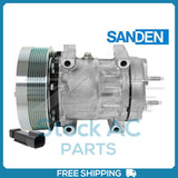 New Compressor for OE Sanden SD7H15SHD  152mm 8 Groove Clutch 24V