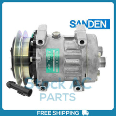 New Compressor for OE Sanden SD7H15  135mm 1 Groove Clutch 24V
