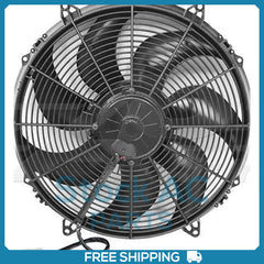 A/C Condenser Fan 16" Assembly Puller Curved Paddle Blade High Performance 24V