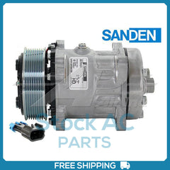 New Compressor for OE Sanden SD7H15  119mm 8 Groove HD Clutch OE# ABPN83304492
