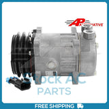 New Compressor for AP Series SD7H15  125mm 2 Groove Standard Clutch 12V