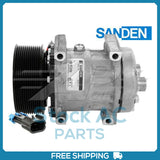 New Compressor for OE Sanden SD7H15SPRHD  126mm 12 Groove SHD Clutch 12V