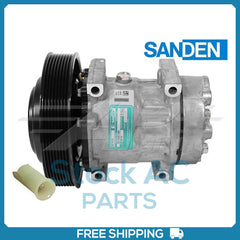 New Compressor for OE Sanden SD7H15  176mm 8 Groove Clutch 24V