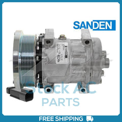 New Compressor for OE Sanden SD7H15HD  133mm 8 Groove Clutch 12V