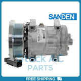 New Compressor for OE Sanden SD7H15HD  133mm 8 Groove Clutch 12V