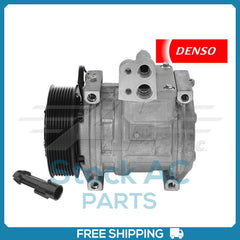 New Compressor for OE Denso 10PA15C  124.5mm 8 Groove Clutch 12V OE#1028683.1