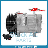 New Compressor for AP Series SD7H15  2 Groove 132mm HD Clutch 12V