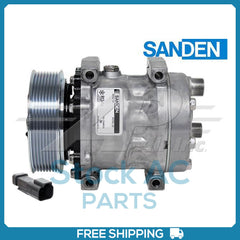 New Compressor for OE Sanden SD7H13  125mm 8 Groove Clutch 12V