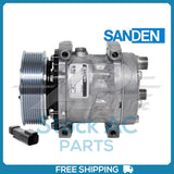New Compressor for OE Sanden SD7H13  125mm 8 Groove Clutch 12V