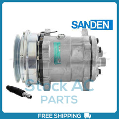 New Compressor for OE Sanden SD5H14  122mm 1 Groove Clutch 12V